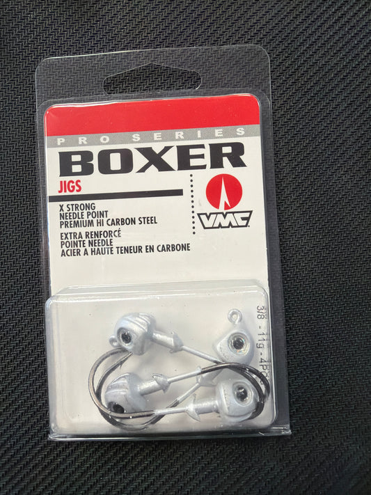 VMC Boxer Jig 3/8oz Metallic White