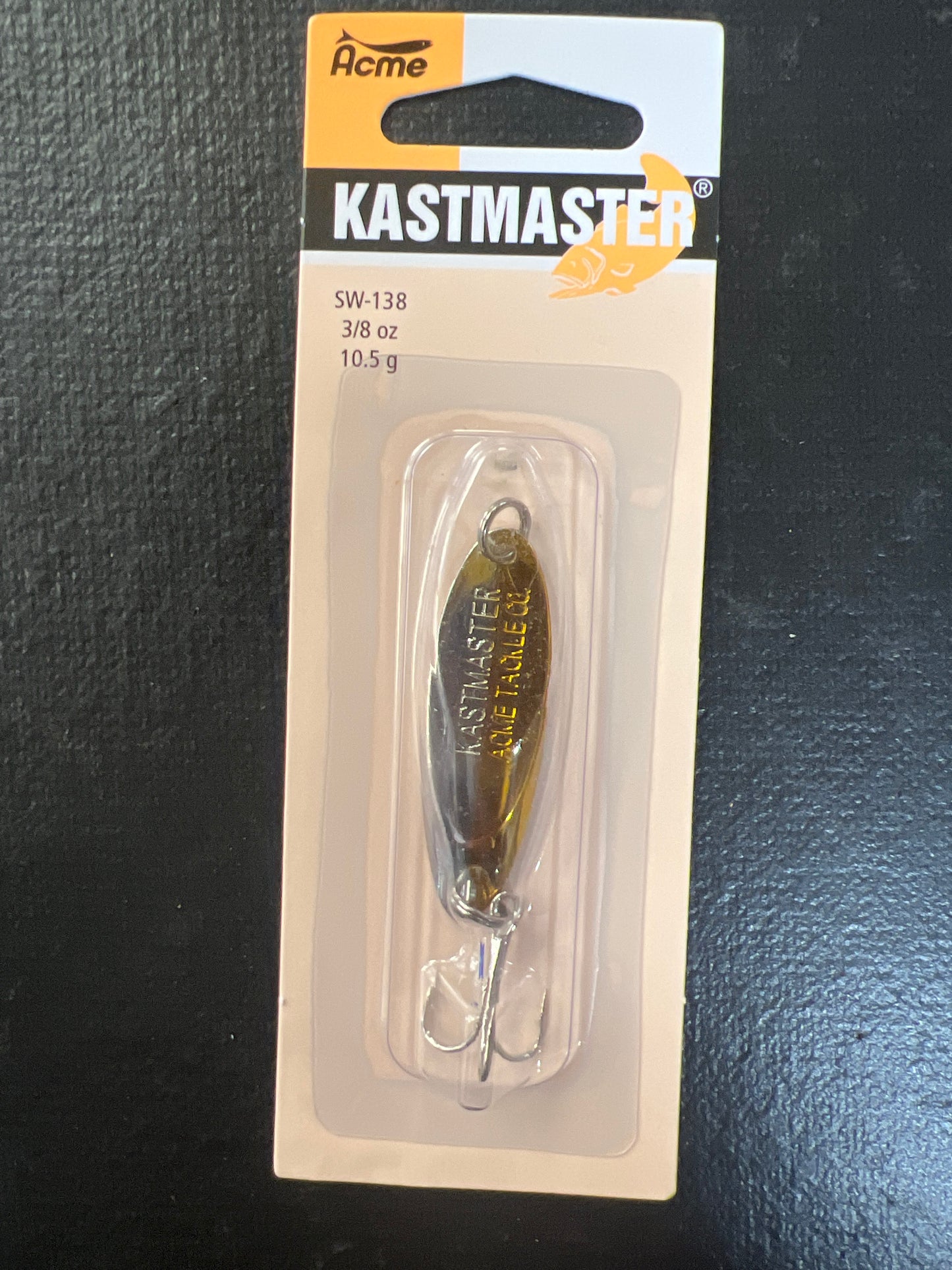 Acme Kastmaster 3/8oz Gold Chrome