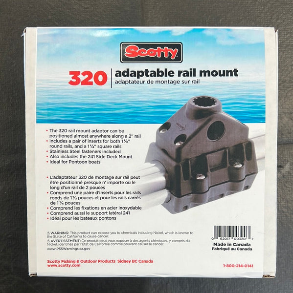 Scotty 320 Adaptable Rail Mount