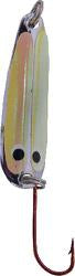 HT HAWGER SPOON RATTLE 1/8OZ,PEARL GLOW