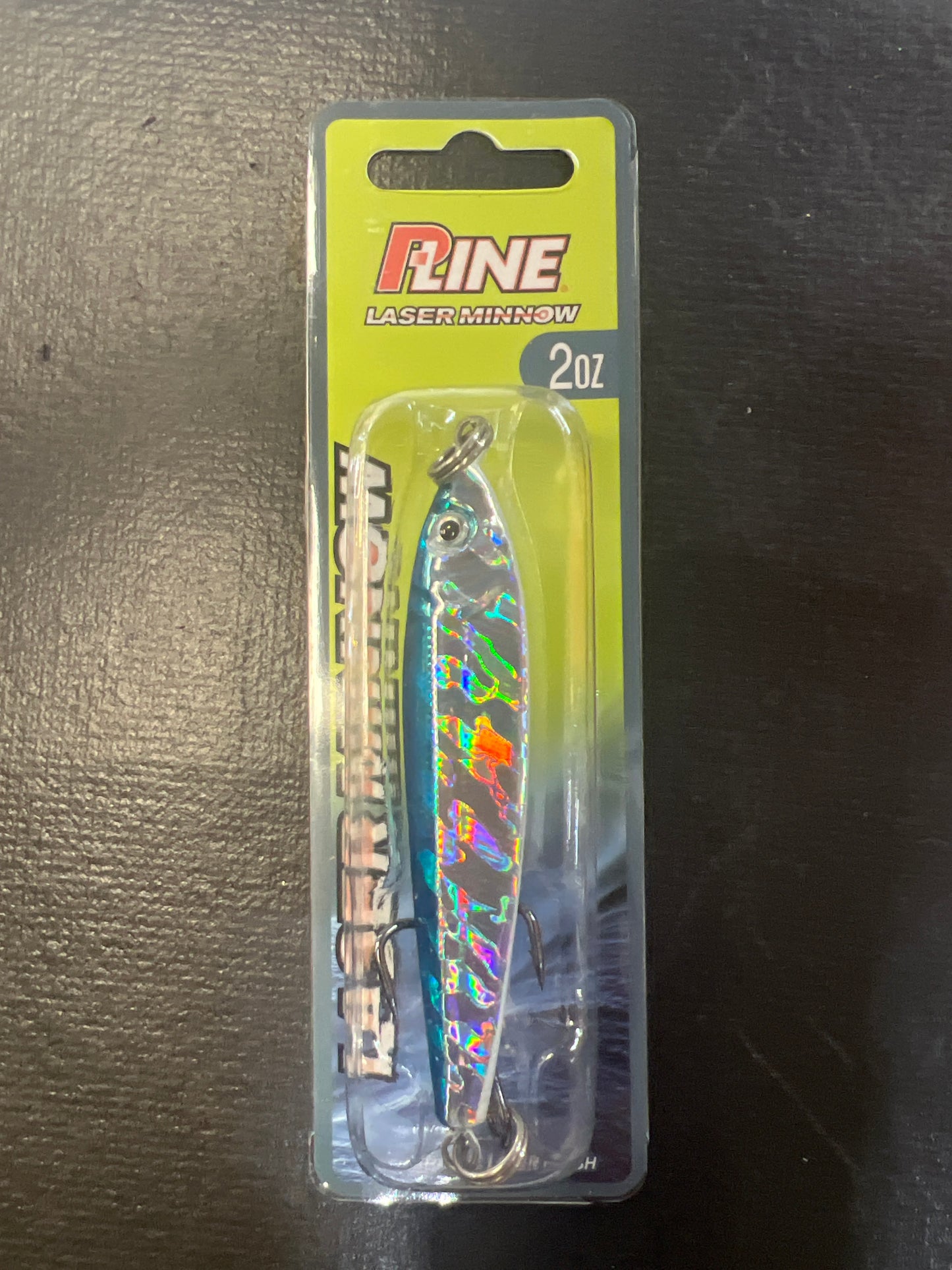 Pline Laser Minnow 2oz Silver Blue