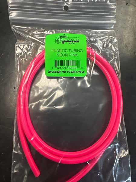 Neon pink tubing 3’