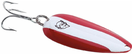 Eppinger Dardevle 3/4oz brass back red/white