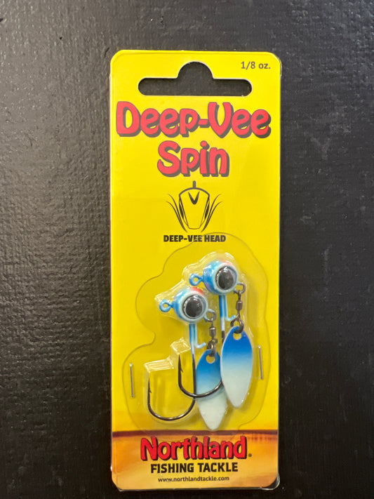 Northland Deep-Vee Spin 1/8oz Moonlight