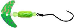 MACKS SPINDRIFT WALLEYE RIG,GREEN/CHART