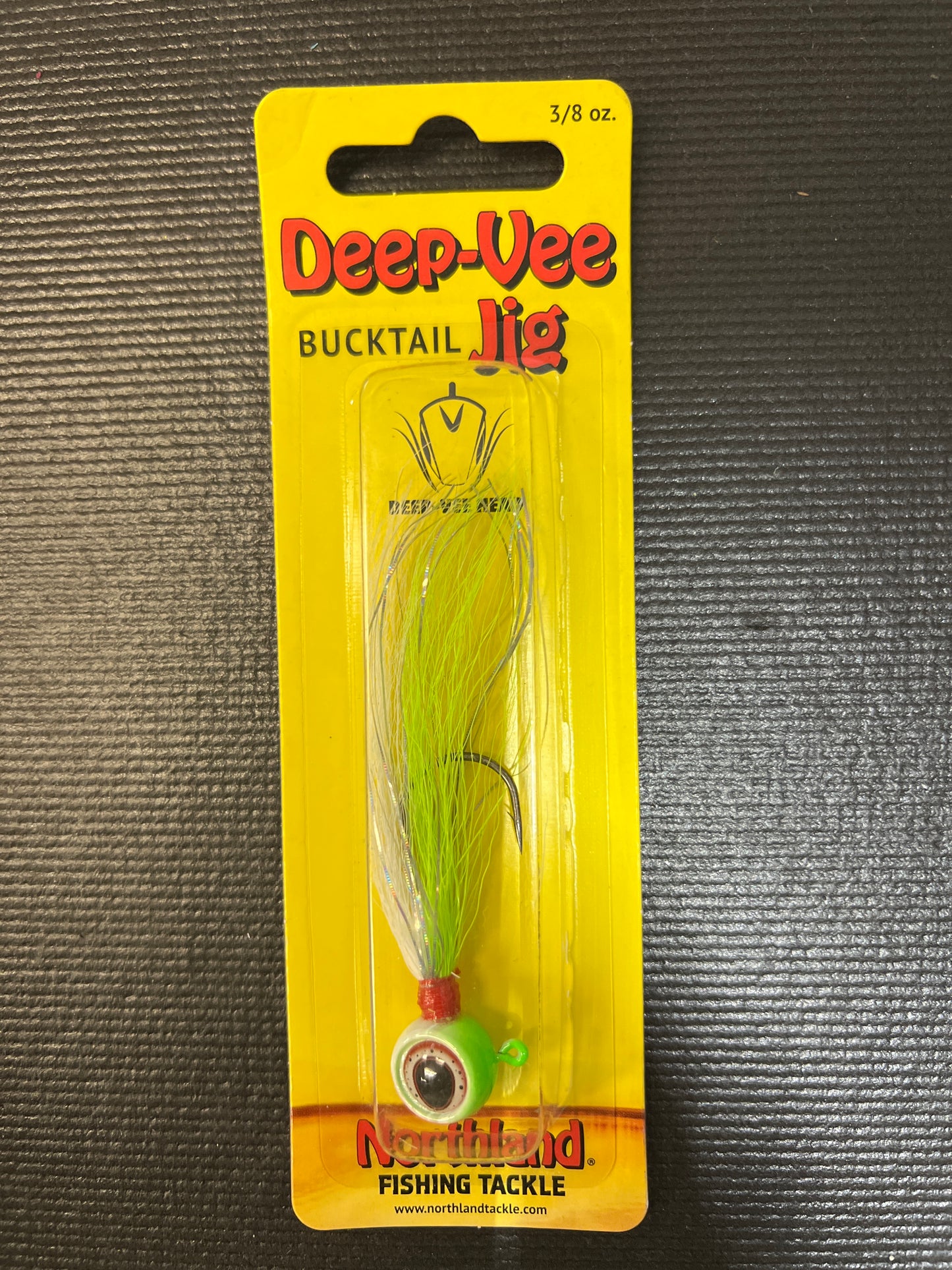 Deep Vee Bucktail Jig 3/8oz Watermelon