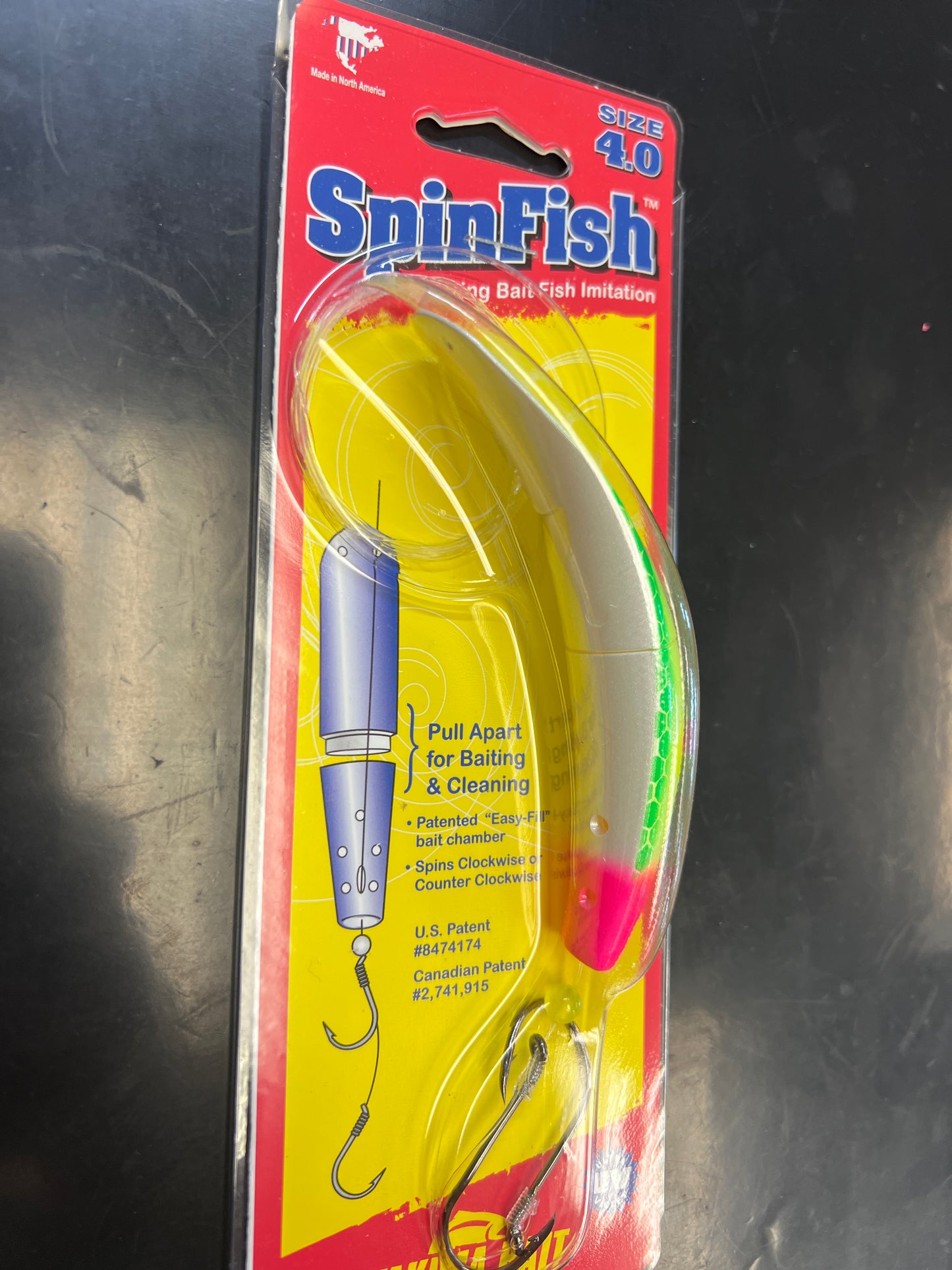 Spin Fish 4.0 (Pearl Mad Clown)