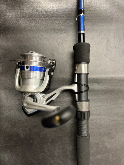 Daiwa D-Shock 6'2" Rod Spinning Combo 2500 size reel
