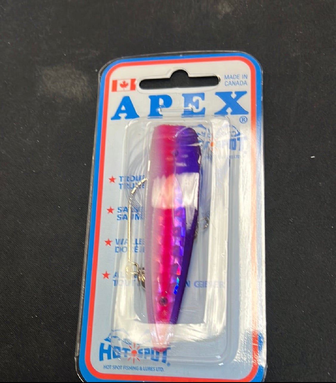 #92 Purple/ Pearl/ Red Stripe