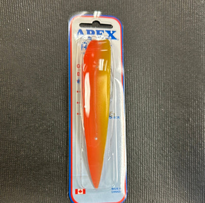 #196 Fluorescent Orange Gold Apex