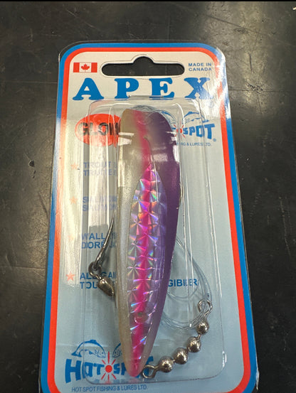 #92 Purple/ Pearl/ Red Stripe