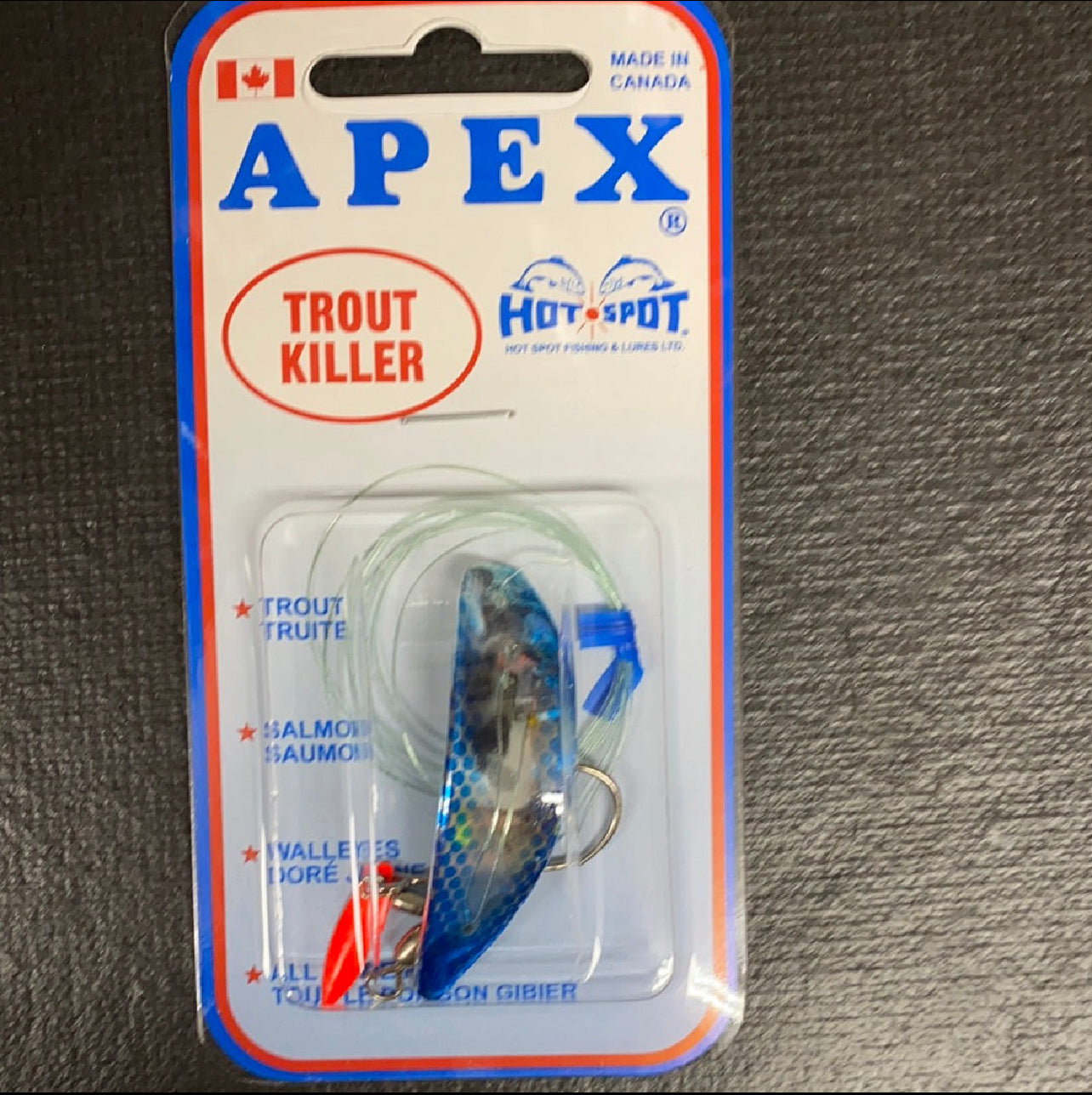 #384 Chrome Blue Scale Apex