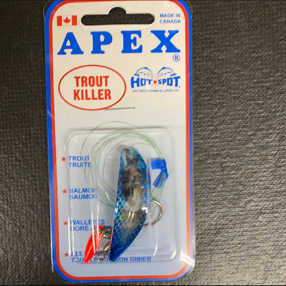 #384 Chrome Blue Scale Apex