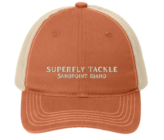 Superfly Tackle Orange/Cream Hat