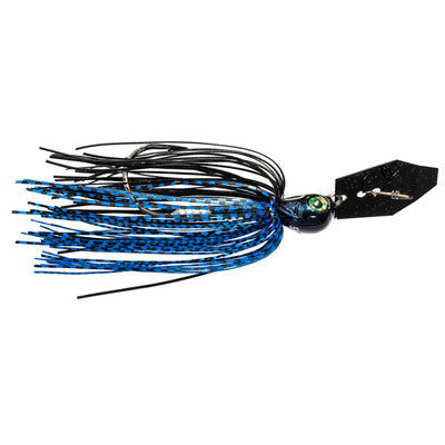 Z-Man ChatterBait Elite Evo 1/2oz Black/Blue
