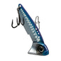 Steel Shad Bottom Blade Blade Bait 1/2oz (Pro Blue Flash)