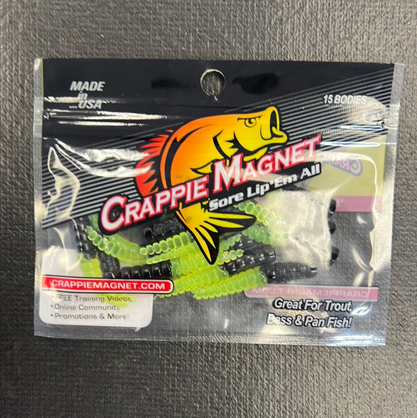 Crappie Magnet "Black Chartreuse"