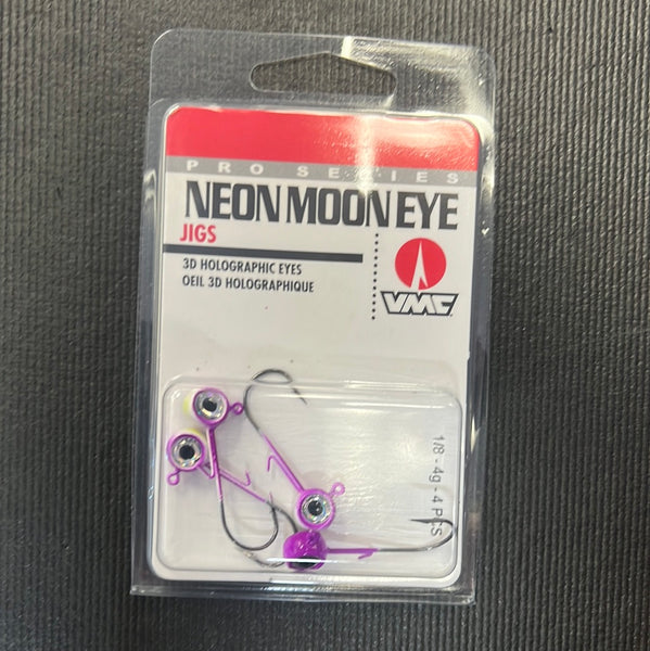 VMC Neon Moon Eye Jig 1/8oz Purple Albino