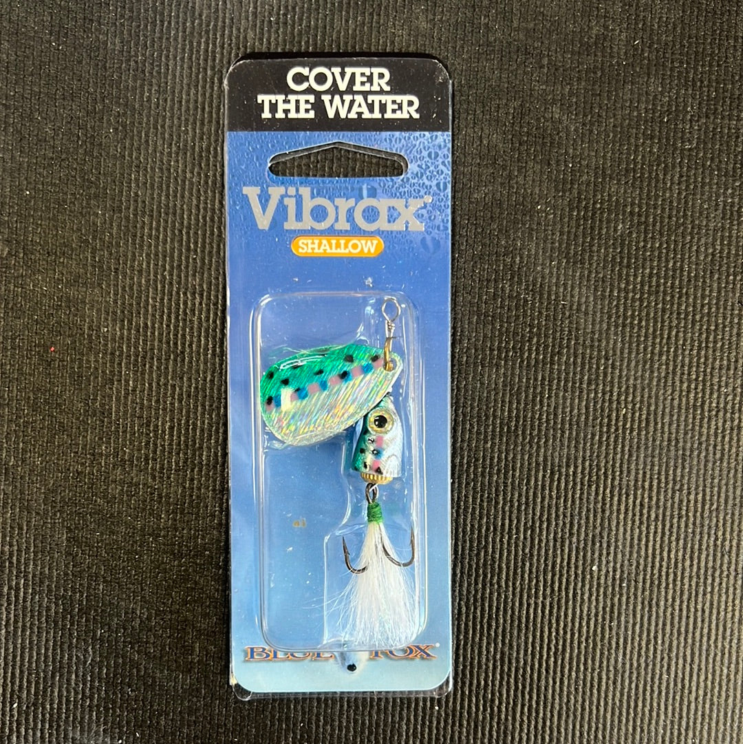 Blue Fox Vibrax Shallow 3/16oz rainbow trout