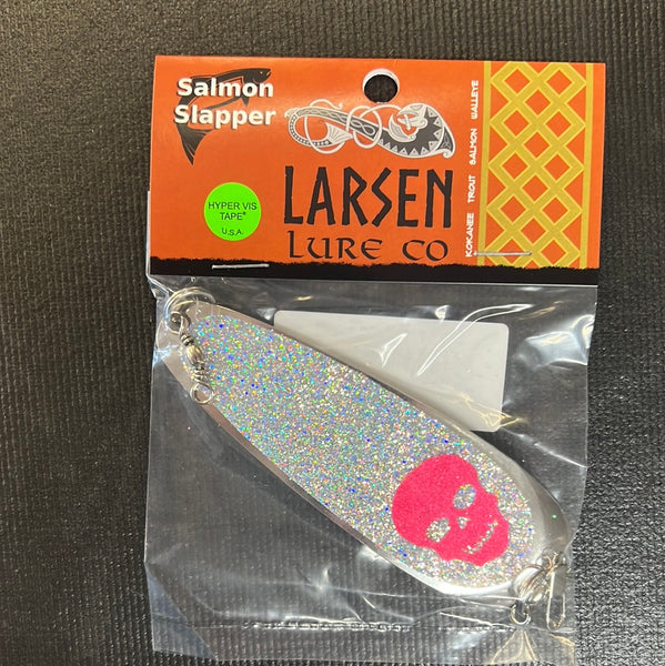 Larsen Lure Co. Salmon Slapper Skull Series Hyper vis