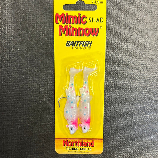 Mimic Minnow  Swim Bait 1/8oz size 1 Hook "Wonderbread
