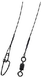 Berkley steeling leader 30lb 18” black
