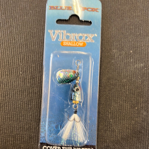 Blue Fox Vibrax Shallow 1/8oz Shiner