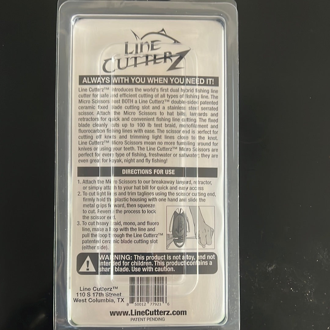 Line Cutterz Dual Hybrid Micro Scissors Green