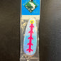 Paulina Peak Tackle Hammered Nickel Moon Jelly with Pink