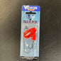 Vibrax Blue Fox 3/8 Red Tiger Painted