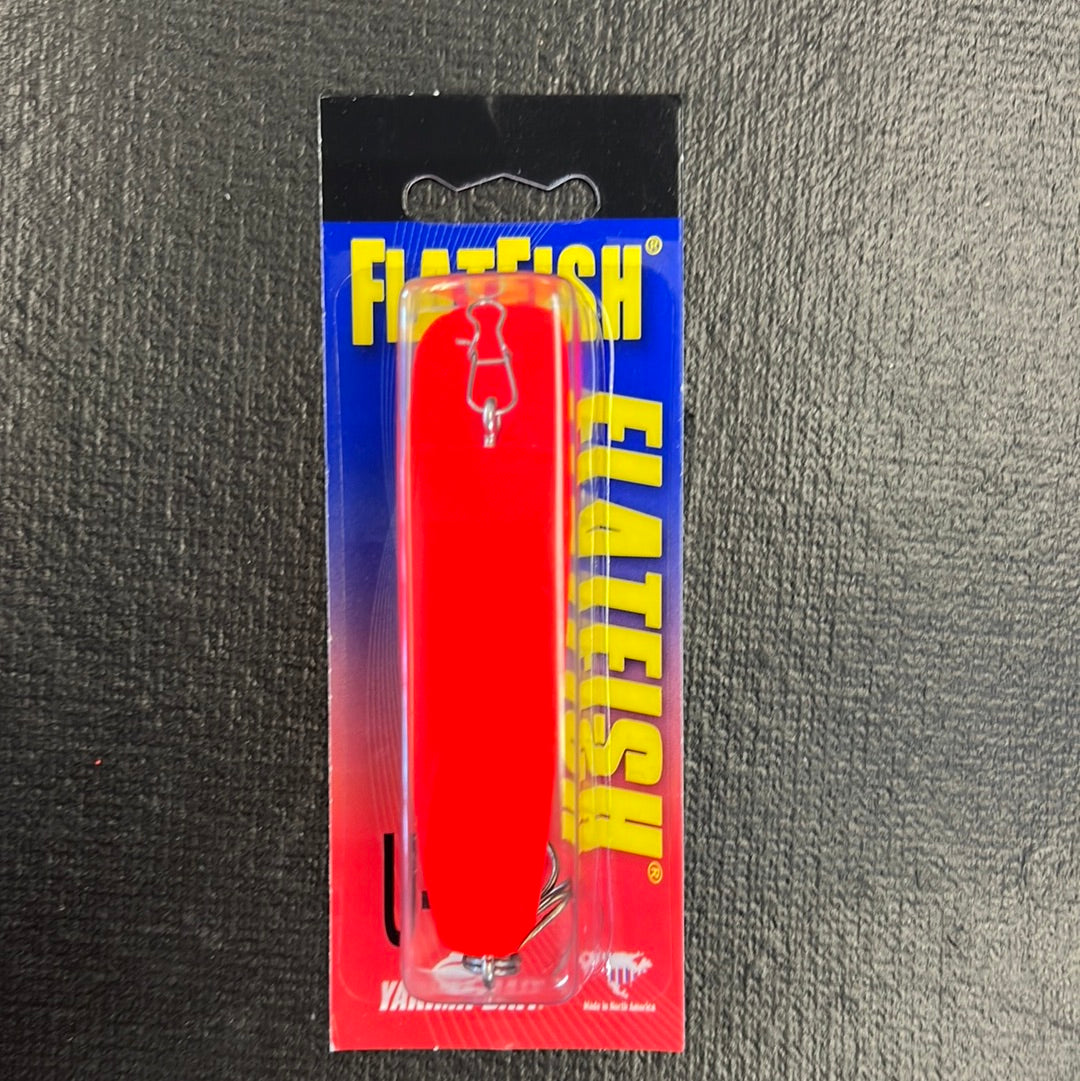 Flat Fish U-20 Fluorescent Red