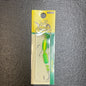 Mack's #4 Cha Cha Crawler Green sparkle chartreuse green