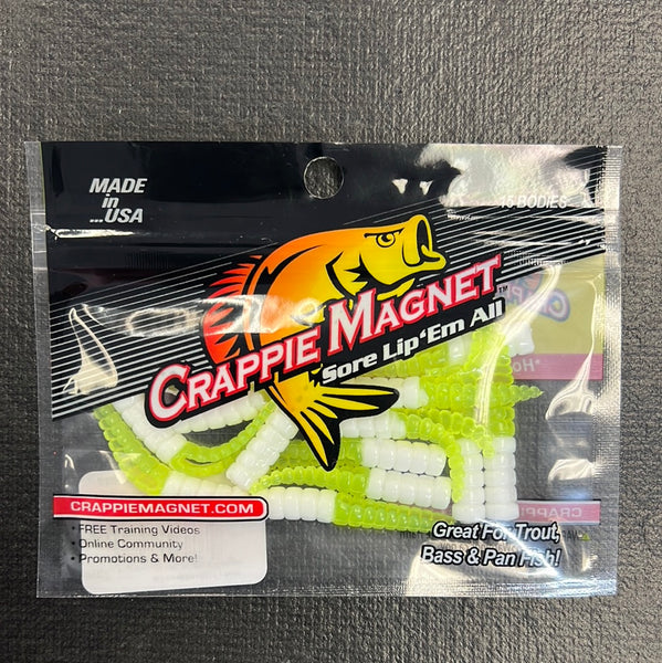 Crappie Magnet "White Chartreuse"