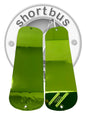 Shortbus 11" Chrome Dipped Flashers (Mirror Chartreuse)