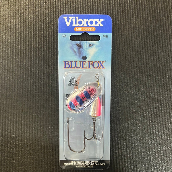 Blue Fox #3 Blade Mid Depth By Vibrax 1/4 Blue Fox #3 Blade Mid Depth By Vibrax 1/4