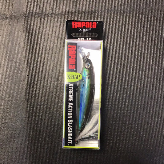 Rapala x-rap jerk bait 4” 16oz moss black shiner