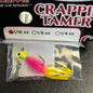 Team Crappie Jig 1/16oz "Electric Chicken"