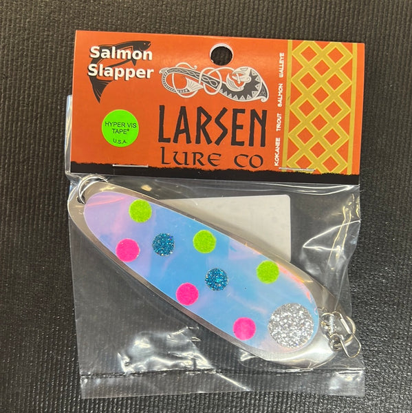 Larsen Lure Co. Salmon Slapper Moon Eye Series Hyper Vis – Superfly Flies
