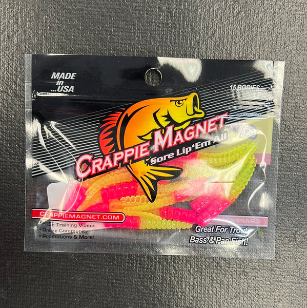 Crappie Magnet "Pink Chartreuse"