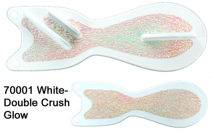 Spin Doctor 10" Flasher (White / Double Crush Glow)