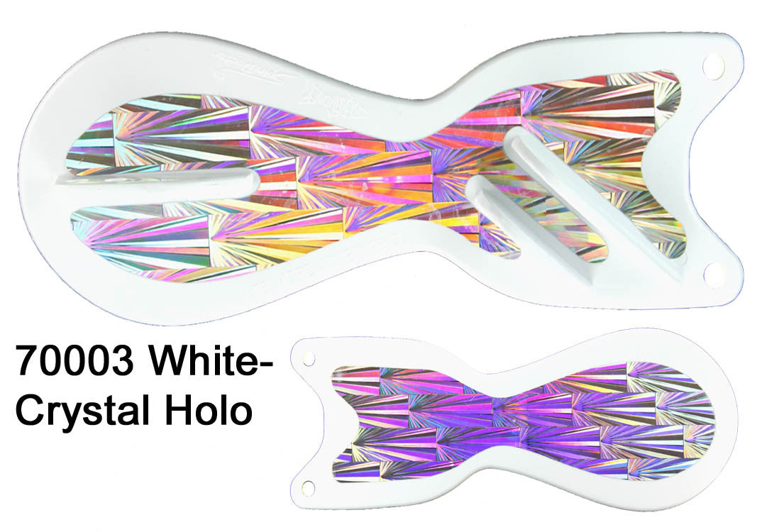 Spin Doctor 6" White Crystal Holo