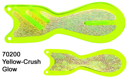 Spin Doctor 10" Flasher (Yellow Crush Glow)