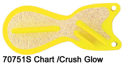 6" Chartreuse Crush Pearl Glow
