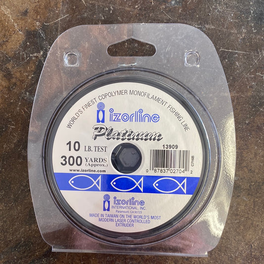Izorline Platinum 10lb clear