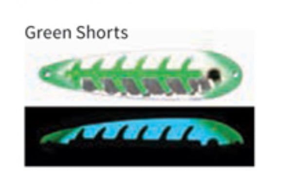 Moonshine Spoon Standard Green Shorts Gold Series Half Moon