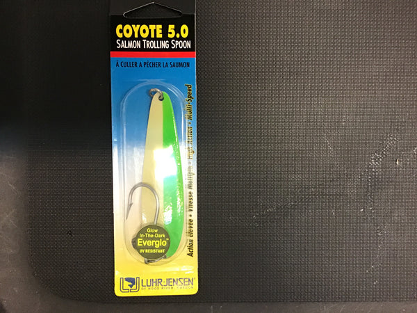 Coyote 5.0 green glow