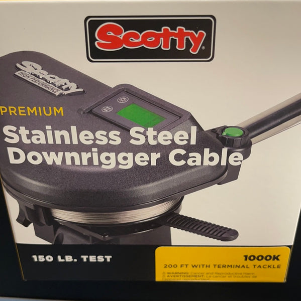 Scotty stainless steel downrigger