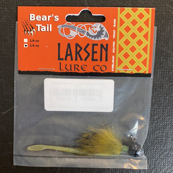 Larsen Lure Bear's Tail 1/4oz Black / Green