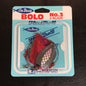 Les Davis Bolo Flex-i-Troll 4 Blade # 3 Nickel/Silver Prism-Lite #0150