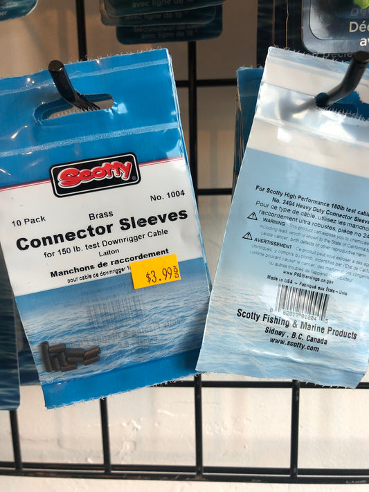 Scotty connector sleeves #1004